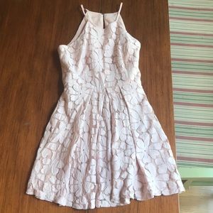 Light pink floral dress